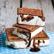 Pop Tart Ice Cream Sandwich