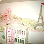 Paris Themed Nursery