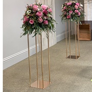 Flower Arrangement on Metal Stand