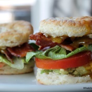 Bacon Lettuce Tomato Biscuit