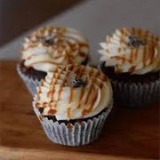 Cocoa Chipotle Drizzle Cupcake