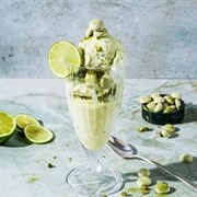 Pistachio Ice Cream Sundae