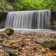 Indian Run Falls Park, Dublin, Ohio, USA