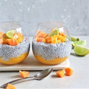 Papaya Chia Pudding