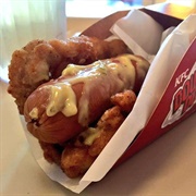 Fried Chicken Hot Dog Bun