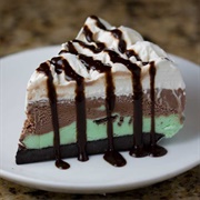 Mint Syrup Pie