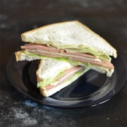 Chicken Mortadella Sandwich