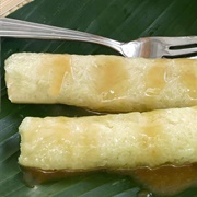 Sticky Rice &amp; Coconut Rolls