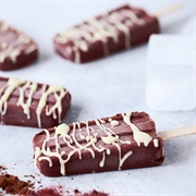 Marshmallow Drizzle Popsicle