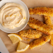 Fish Sticks With Mayonnaise