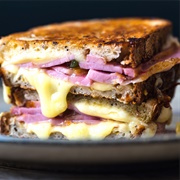 Fruitcake Grilled Cheese