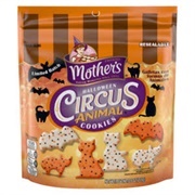 Mother Halloween Circus Animal Cookies