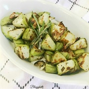 Roasted Chayote