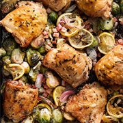 Roasted Chicken and Fish