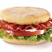 Bacon Lettuce Tomato Muffin