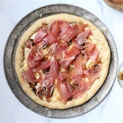 Ground Beef, Prosciutto, Ham, and Sausage Pizza