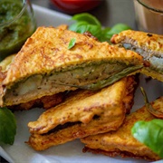 Pakora Grilled Cheese