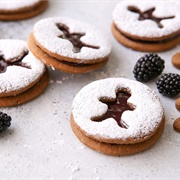 Gingerbread Blackberry Bark Cookie