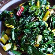 Boiled Swiss Chard