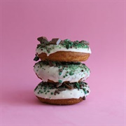 Mint Cream Donut