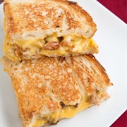 Maple Mini Sausage Grilled Cheese