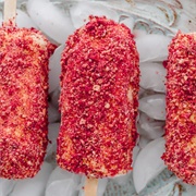 Strawberry Shortcake Popsicle