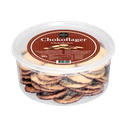 Danish Chocolate-Coated Cookies (Chokoflager/ Schokoflocken)