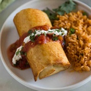 Grilled Chimichangas