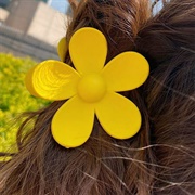 Hairclipper Yellow Flower