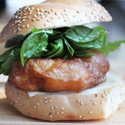 Beer Battered Chicken Patty