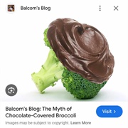 Chocolate Covered Broccoli