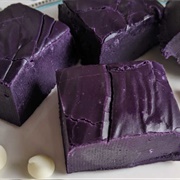 Ube Fudge