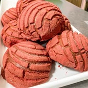 Red Velvet Sea Shell Donut