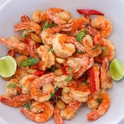 Peppered Pumpkin Shrimp