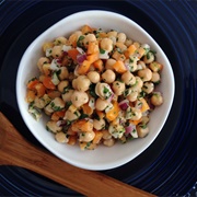 Chickpea and Tahini Salad