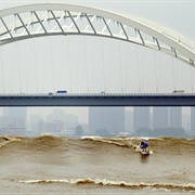 The Silver Dragon - Qiantang River Tidal Bore