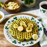 Waffle With Pistachios