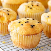 Peach and Passion Fruit Muffin