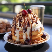 Cinnamon Roll Sundae