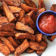 Chili Sweet Potato Wedges