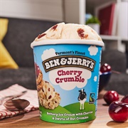 Ben &amp; Jerry&#39;s Cherry Crumble Ice Cream