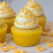 Frosted Cereal Cupcake (Frosted Sugar Crunch Cupcake)