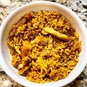 Shawarma Spiced Mixed Vegetable Rice