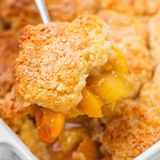 Canned Peach Cobbler