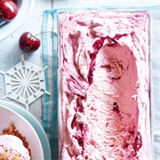 Cherry Ripple Ice Cream