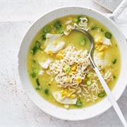 Chicken &amp; Sweetcorn Noodle Soup