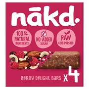 Berry Delight Raw Fruit &amp; Nut Bar