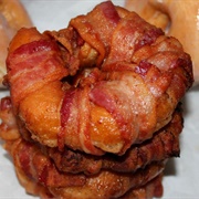 Bacon Wrapped Donut