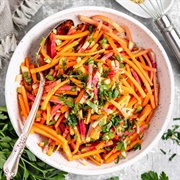 Carrot and Mooli Slaw