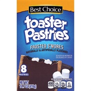 Best Choice Frosted S&#39;mores Toaster Pastries